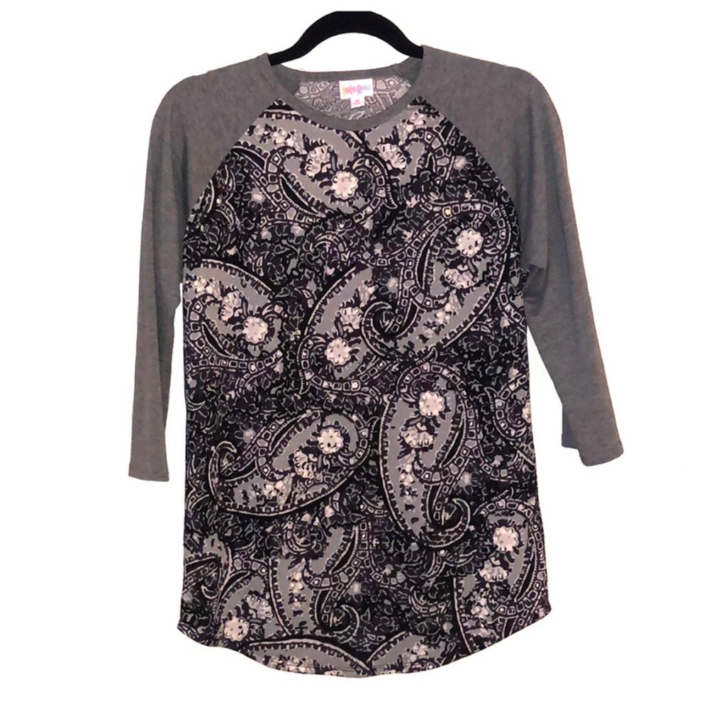 LuLaRoe Randy baseball tee M